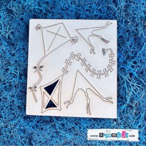 Tekturka: Dziecięcy zestaw 19 - Latawce