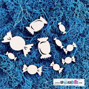 Tekturka: Impreza 10 - Cukierki małe - 10 szt.