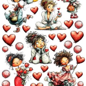 Arkusz dodatków do wycinania - Dzień Mamy 05