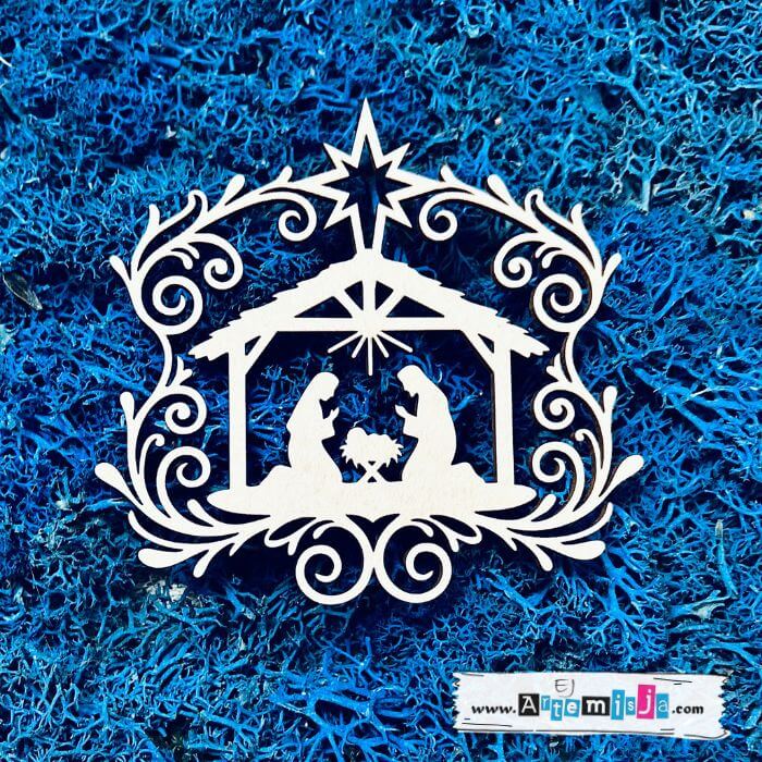 Tekturka: Boże Narodzenie 89 - Stajenka