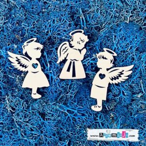 Tekturka: Komunia / Chrzest 14 - Aniołki