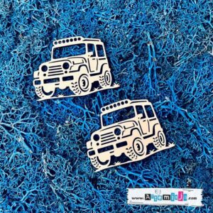 Tekturka: Samochód terenowy - 2 szt.