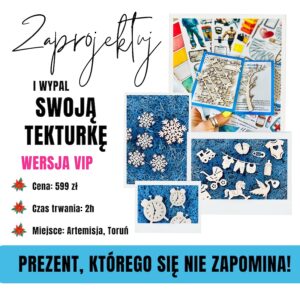 Zaprojektuj i wypal swoją tekturkę - wersja VIP [prezent, voucher]