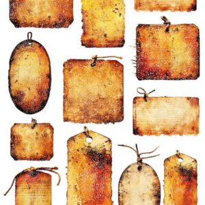 Tagi vintage - Zimowe - DAG-VINTAGE-TAGS-056