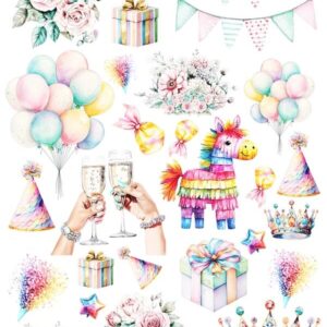 Arkusz dodatków do wycinania - Impreza 12 - Pastelowe kolory