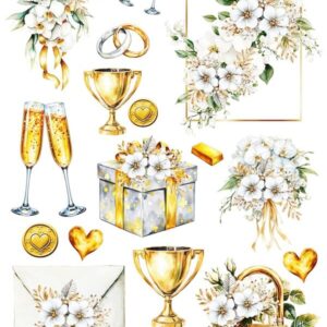 Arkusz dodatków do wycinania - Artemisja Digital ZŁOTY PYŁ 15