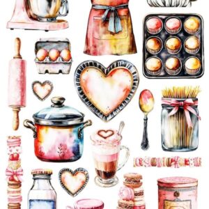 Arkusz dodatków do wycinania - Kuchnia 04