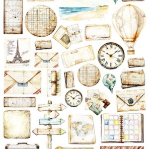 Arkusz dodatków do wycinania - Podróże 12