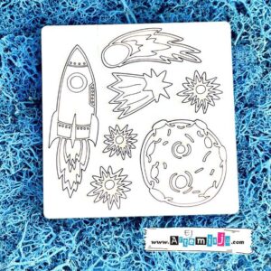 Tekturka: Kosmos 02 - Zestaw kosmiczny