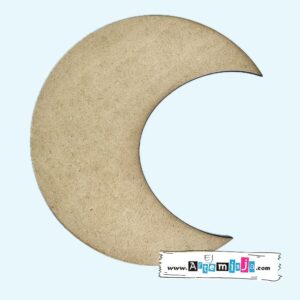 Baza do zdobienia - KSIĘŻYC HDF 25,0 cm x  22,5 cm