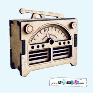 Mini RADIO HDF do exploding boxa 5,0 cm x 4,0 cm x 2,2 cm