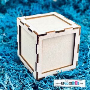 Tekturka: Gry i zabawy 09 - Kostka 3D [pusta]