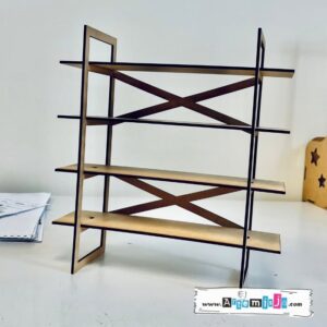 Baza do zdobienia HDF – Regał NOWOCZESNY [27 cm x 25 cm x 9 cm]