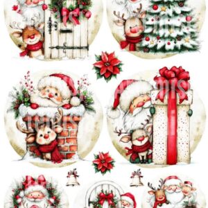 Artemisja Digital - Piękne Mikołaje - DAG-XMAS-SANTA-065