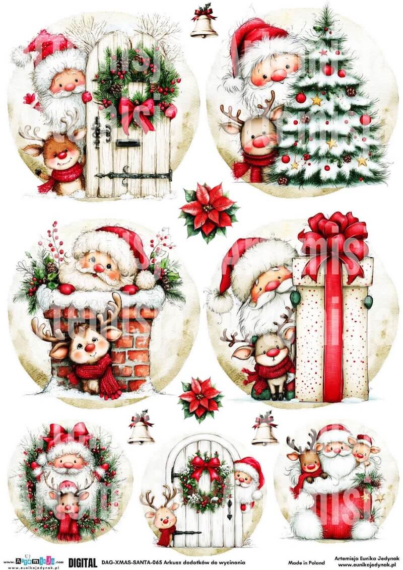 Artemisja Digital - Piękne Mikołaje - DAG-XMAS-SANTA-065