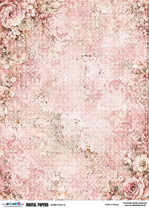 SHABBY CHIC – ARTEMISJA DIGITAL PAPERS 13