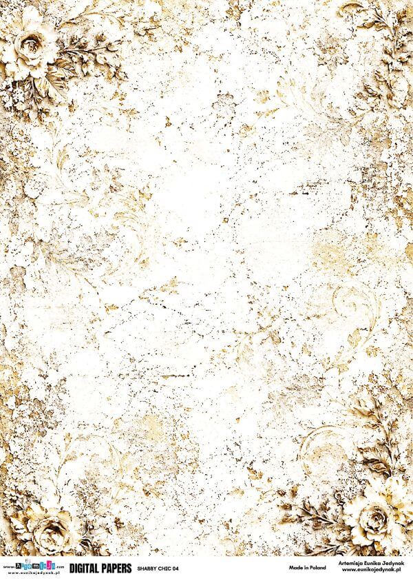 SHABBY CHIC - ARTEMISJA DIGITAL PAPERS 04