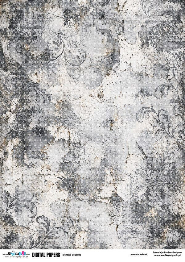 SHABBY CHIC – ARTEMISJA DIGITAL PAPERS 08